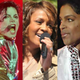 Michael Jackson onstage during his HIStory world tour in 1996; Whitney Houston performing on Good Morning America in 2009; Prince at Coachella in 2008
Getty Images/Phil Walter; Wikimedia Commons; Wikimedia Commons